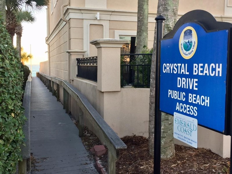 we provide 6 beach chairs for the beach access plus supplies